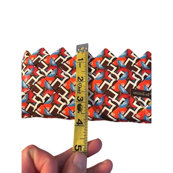 Ecolist M & M Clutch Candy Wrapper Bag Wristlet - Picture 6 of 6